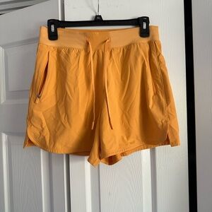 Lululemon orange shorts